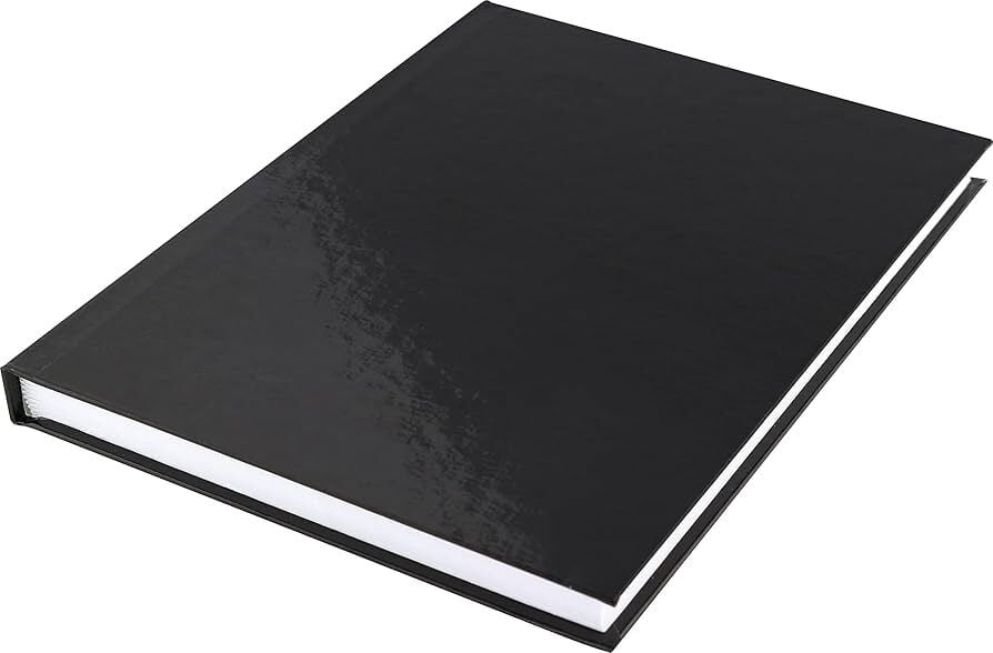 Notes Sert Kapak İplik Dikişli 20x28 600 Yaprak Çizgisiz Defter