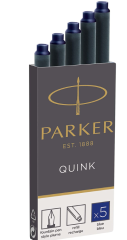 Parker Dolma Kalem Kartuşu Quink 5 li Mavi