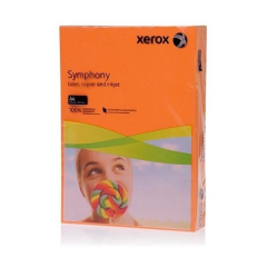 Xerox Symphony Renkli Fotokopi Kağıdı A4 80gr 500 Lü Turuncu