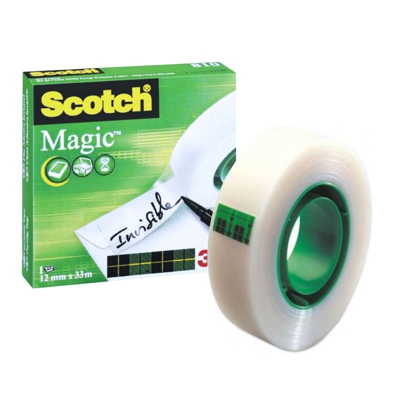 3M Scotch Magic Görünmez Bant 12mm x 33m
