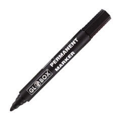 Globox Permanent Marker Yuvarlak Uç Siyah