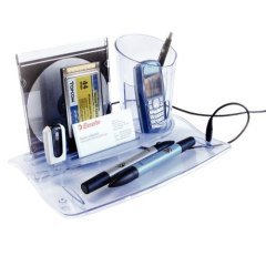 Esselte Allura Organizer Tray Pencil Pot Kalemlik Şeffaf