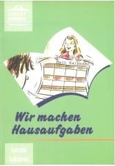 Wir Machen Hausaufgaben Almanca Okuma Kitabı