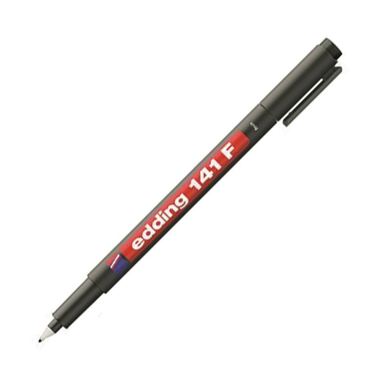 Edding E-141 Ohp Marker Permanent Asetat Kalem Siyah - F