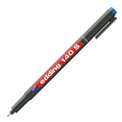 Edding E-140 Ohp Marker Permanent Asetat Kalem Mavi - S