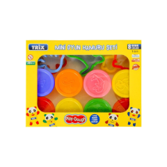 Trix K-800 Oyun Hamuru 8li Mini