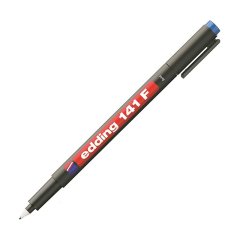 Edding E-141 Ohp Marker Permanent Asetat Kalem Mavi - F