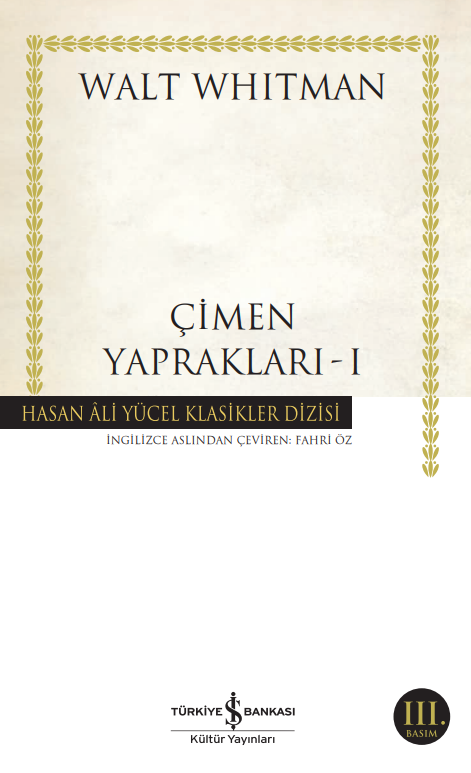 Çimen Yaprakları Hasan Ali Yücel Klasikleri