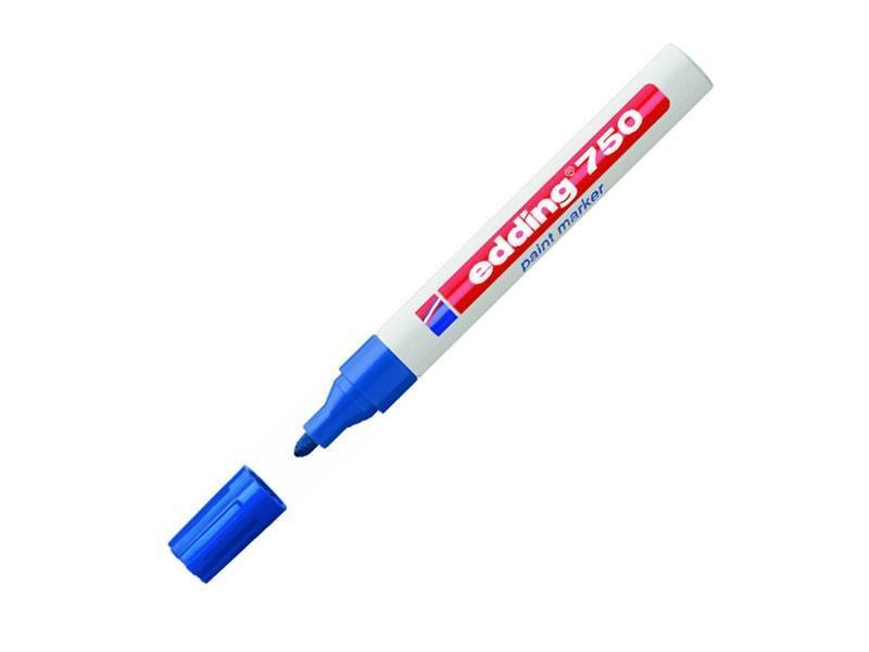 Edding E-750 Paint Marker Kalem Boya Dekorasyon Markörü Mavi