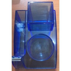Bant Kesicili Plastik Kalemlik Organizer Set Şeffaf Dones DN502
