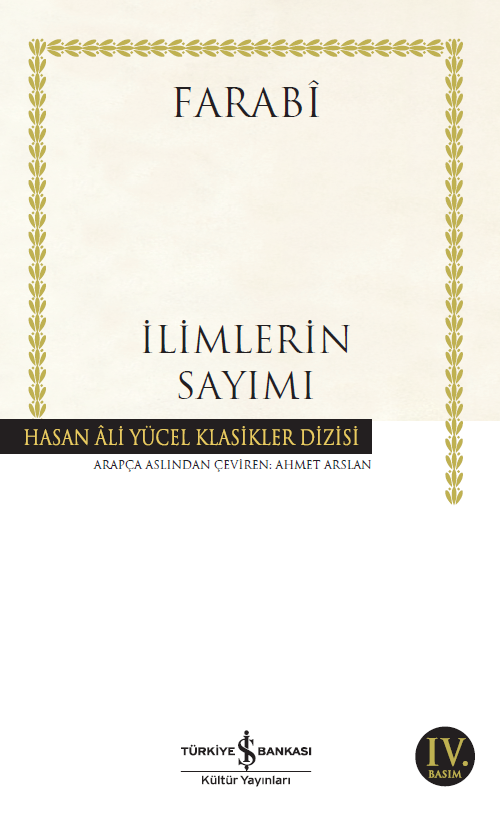 İlimlerin Sayımı Hasan Ali Yücel Klasikler
