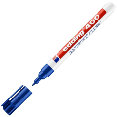 Edding E-400 Permanent Marker Kalem Mavi