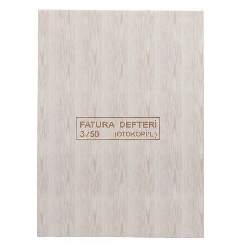 Dilman Fatura Defteri 3 Nüsha Otokopili  3/ 50