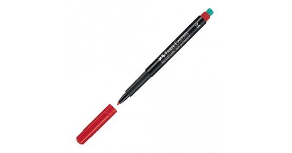 Faber-Castell Multimark 1525 Permanent Kalem Kırmızı ( M )