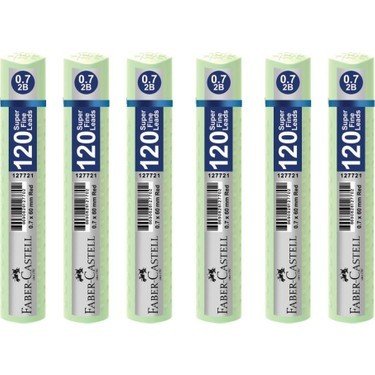 Faber-Castell Grip Min 120 li 2B 0.7 mm Uç 60mm Pastel Yeşil