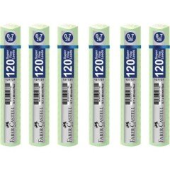 Faber-Castell Grip Min 120 li 2B 0.7 mm Uç 60mm Pastel Yeşil